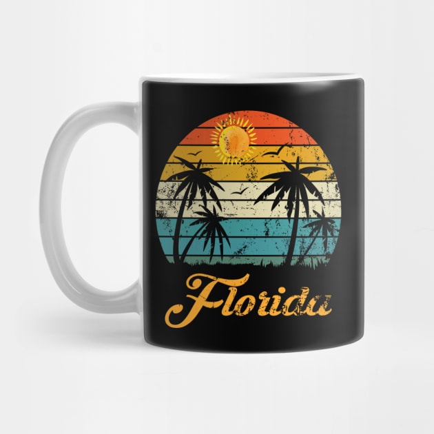 Florida Lover Reto Vintage by UranusArts